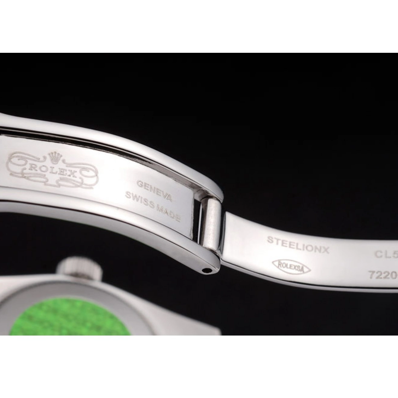 Rolex copies cheap Steel Red Tone Two Rolex Dial Stainless Datejust Polished 0804